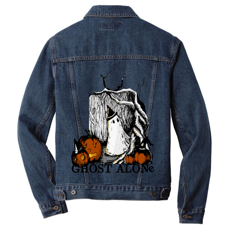 Ghost Alone Men Denim Jacket | Artistshot