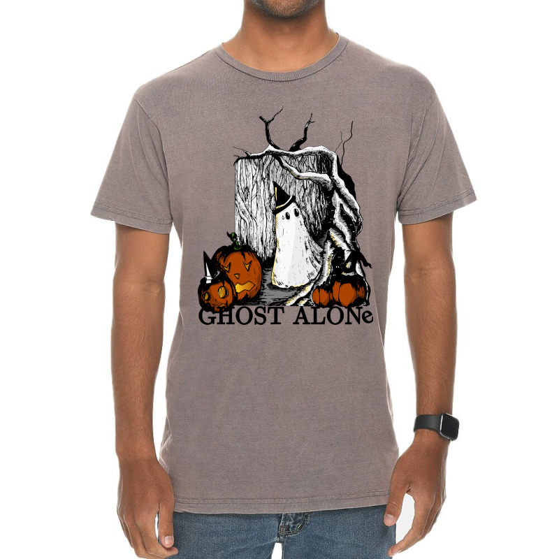 Ghost Alone Vintage T-shirt | Artistshot