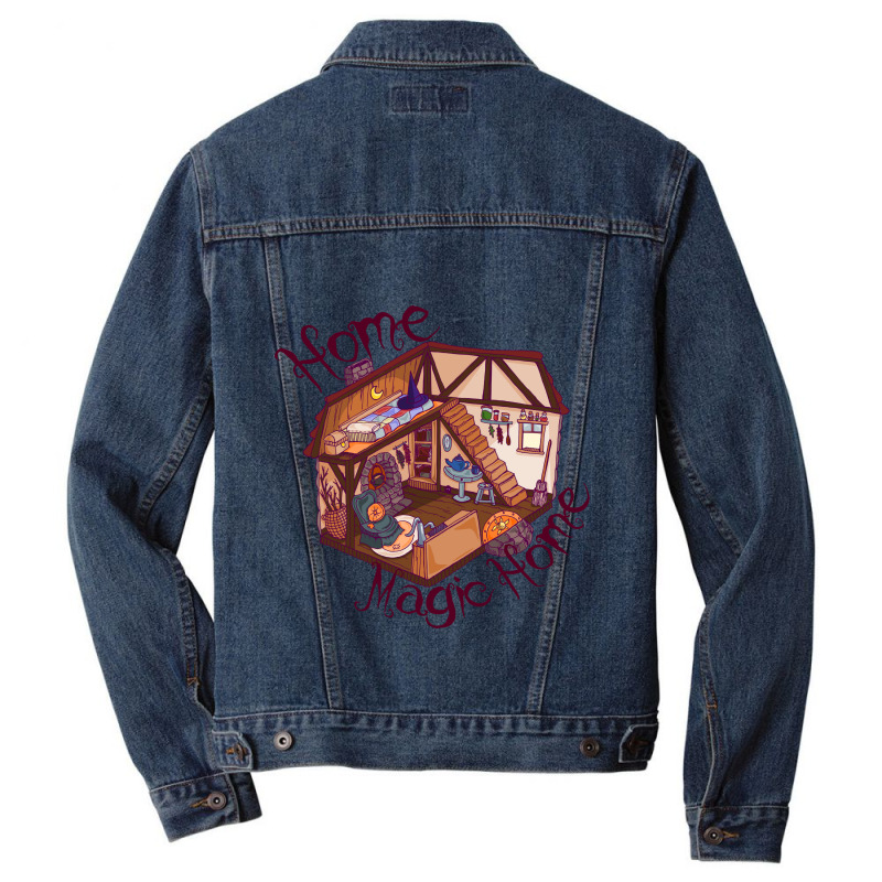 Home Magic Home Men Denim Jacket | Artistshot