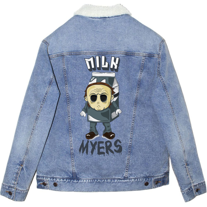 Milk Myers Unisex Sherpa-lined Denim Jacket | Artistshot