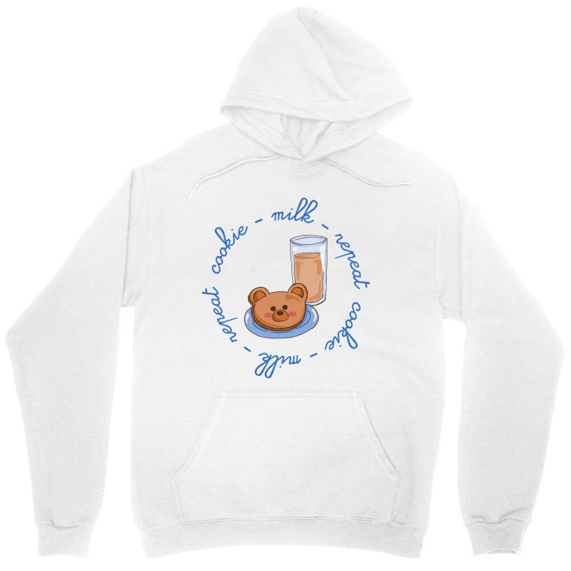 Cookie Milk Repeat Unisex Hoodie | Artistshot