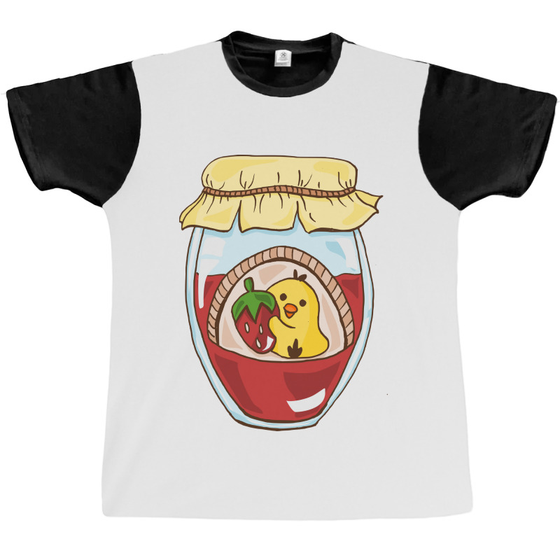 Cute Strawberry Jam Graphic T-shirt | Artistshot