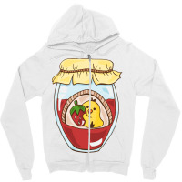 Cute Strawberry Jam Zipper Hoodie | Artistshot