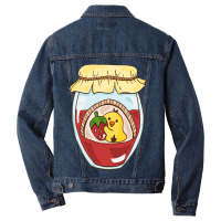 Cute Strawberry Jam Men Denim Jacket | Artistshot