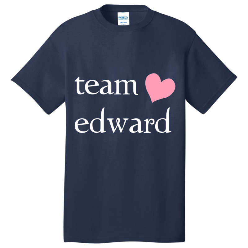 Twilight Team Edward Basic T-shirt by cm-arts | Artistshot