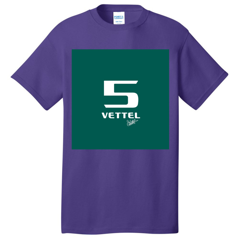 Sebastian Vettel 5 2022 Custom Signed Chiffon Top Basic T-shirt | Artistshot