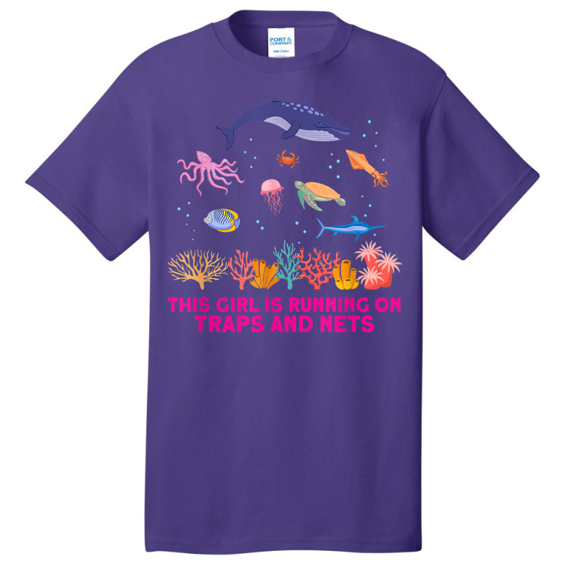 Ocean Scientist For Marine Science And Marine Biolgist Basic T-shirt by Posh | Artistshot