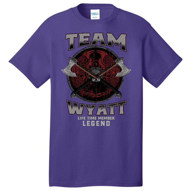 Wyatt - Life Time Member Legend Basic T-shirt by laughingtuy | Artistshot