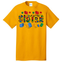 Sister Brick Builder Funny Blocks Master Builder Basic T-shirt | Artistshot