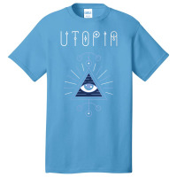 Womens Todd Rundgren's Utopia Eye Tee Officially Licensed V Neck T Shi Basic T-shirt | Artistshot