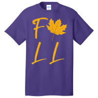 Fall Deciduous Leaf Autumn Season Colorful Basic T-shirt | Artistshot