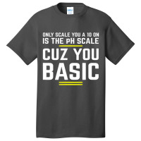 Only Scale You 10 On Is Ph Scale (basic) Science Basic T-shirt | Artistshot