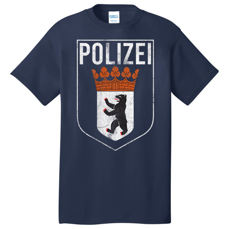 Berlin Police Polizei Gift For German Police T Shirt Basic T-shirt | Artistshot