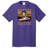 The Rockford Files Shirt Jim Rockford 1970's Detective With Sayings Gi Basic T-shirt | Artistshot