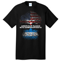 American Raised With Honduran Roots Honduras Basic T-shirt | Artistshot