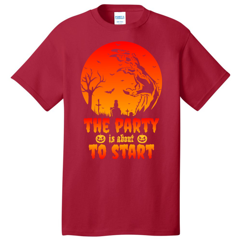 The Party Is About To Start Basic T-shirt | Artistshot