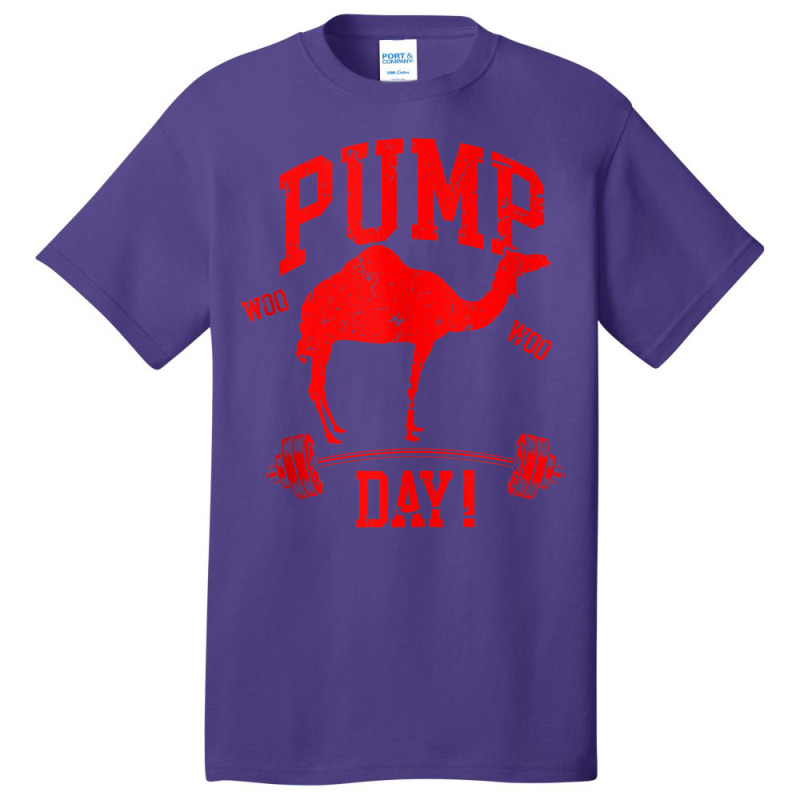 Funny Pump Day Hump Day Camel Weight Lifting Training Gym Tank Top Basic T-shirt | Artistshot