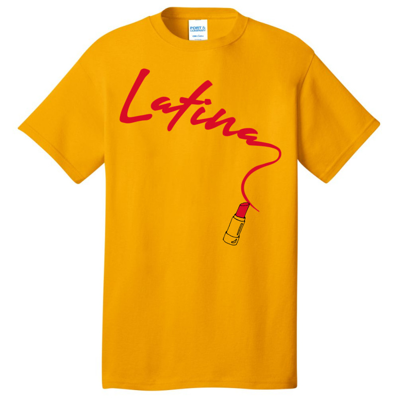 Latina Red Lips, Country, Nationality Graphic Basic T-shirt | Artistshot