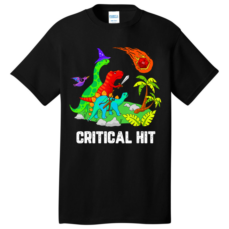 Double Damage Critical Tshirt, Dragons Basic T-shirt by cm-arts | Artistshot