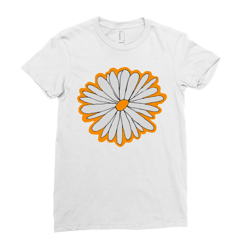 Spring Daisy Tri Blend T Shirt Ladies Fitted T-Shirt by BABYDOLL | Artistshot