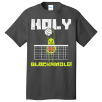 Holy Blockamole Avocado Volleyball Player Blocker Men Women Basic T-shirt | Artistshot