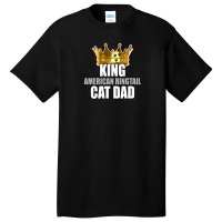 American Ringtail Cat Dad Basic T-shirt | Artistshot