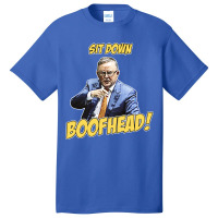 Sit Down Boofhead - Albo Auspol Dutton Australian Politics Anthony Alb Basic T-shirt | Artistshot