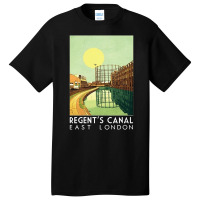 Regents Canal, Regents Canal Vintage, Regents Canal Art, Regents Canal Basic T-shirt | Artistshot