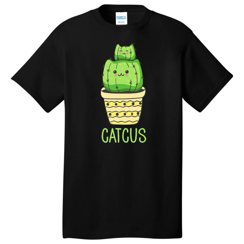 Catcus Funny Cat Cactus Tshirt For Kitty Lovers Basic T-shirt | Artistshot