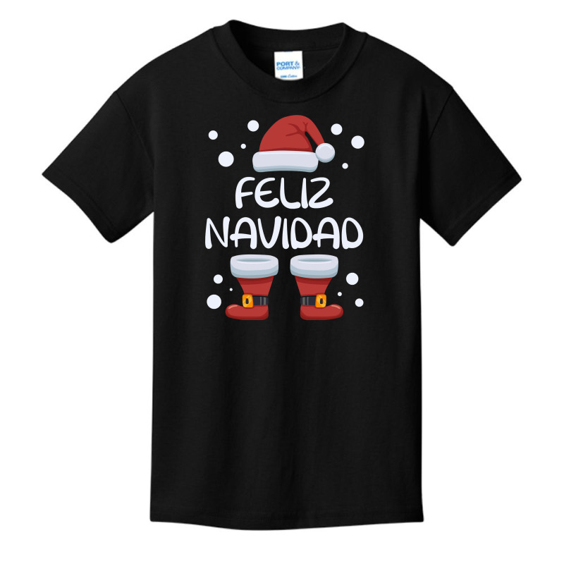 Feliz Navidad Spanish Christmas Santa Merry Xmas Spain Sweatshirt Basic Youth T-shirt | Artistshot