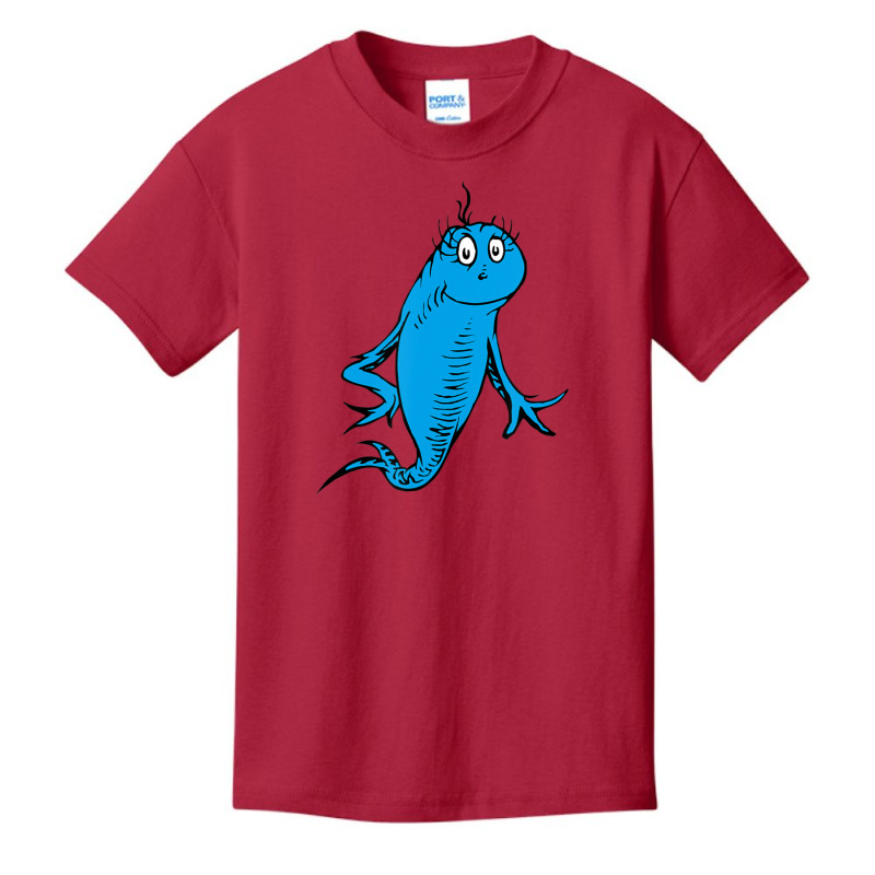 Dr. Seuss Blue Fish Basic Youth T-shirt by cm-arts | Artistshot