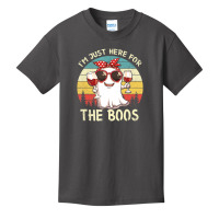 I'm Just Here For The Boos Halloween Outfit Women Basic Youth T-shirt | Artistshot