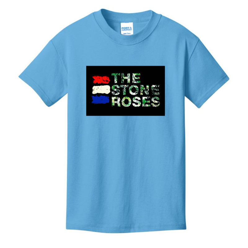 Stone Roses 3 Colours Copy Basic Youth T-shirt by anyardolanan | Artistshot