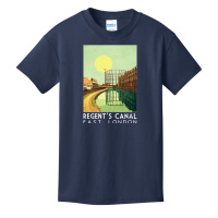 Regents Canal, Regents Canal Vintage, Regents Canal Art, Regents Canal Basic Youth T-shirt | Artistshot