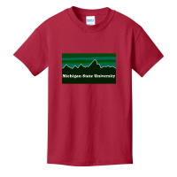 Msu Landscape Basic Youth T-shirt | Artistshot