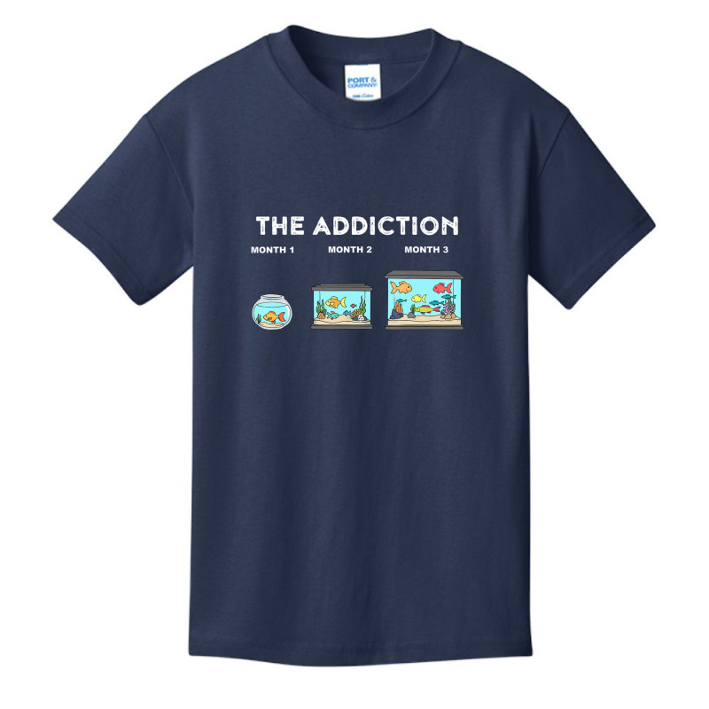 Aquarium Addiction Aquarium Basic Youth T-shirt by cm-arts | Artistshot