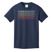 Connellsville City Pennsylvania Connellsville City Pa Retro Basic Youth T-shirt | Artistshot