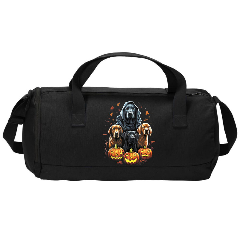 Labrador Retriever Black Lab   Yellow Lab Hallowee Duffel Bag | Artistshot