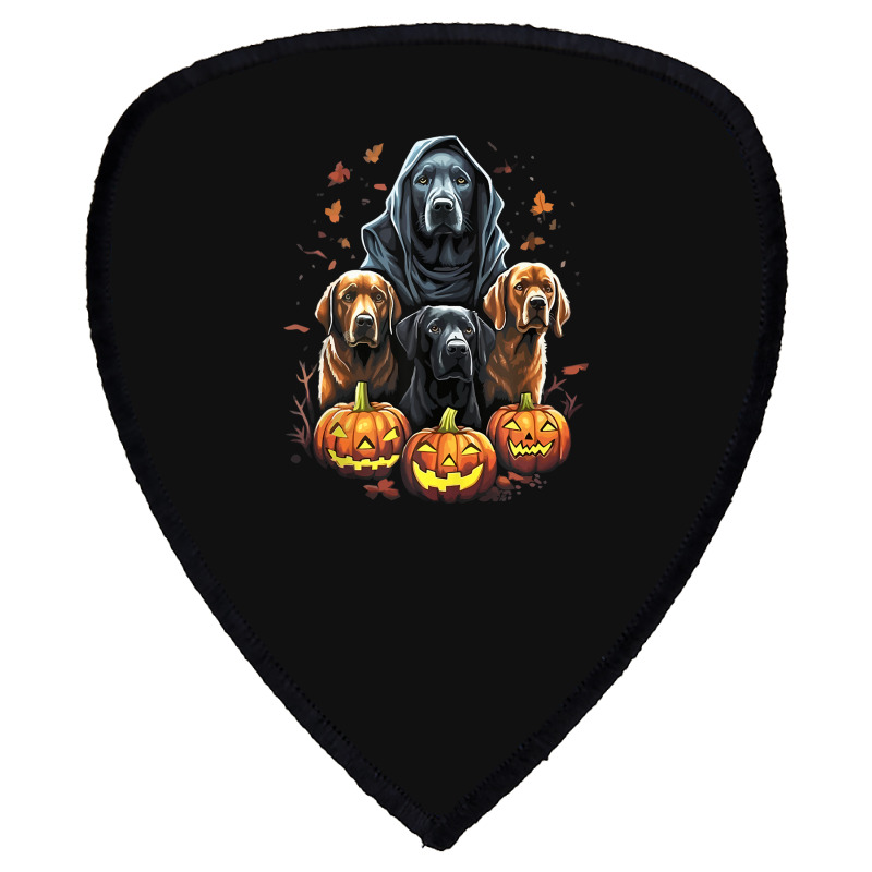 Labrador Retriever Black Lab   Yellow Lab Hallowee Shield S Patch | Artistshot