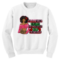 Chingona Afro Latina Youth Sweatshirt | Artistshot