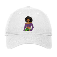 Afro Latina Woman Adjustable Cap | Artistshot