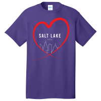 Salt Lake Basic T-shirt | Artistshot