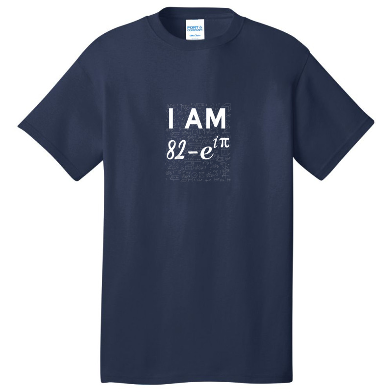 83rd Birthday 83 Years Old Math Geek Euler Identity Basic T-shirt | Artistshot