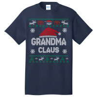 Grandma Ugly Sweater Christmas Basic T-shirt | Artistshot