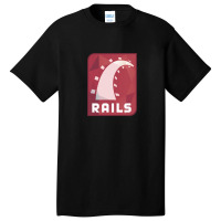 Ruby On Rails Basic T-shirt | Artistshot