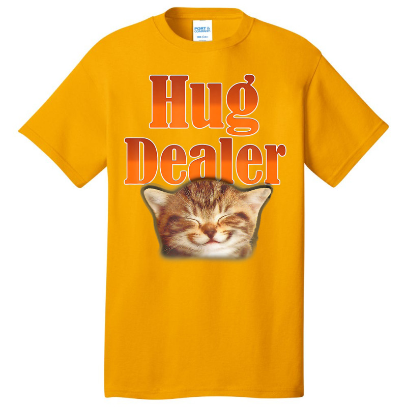 Cat Hug Dealer Cute Kitty For Feline Fans Basic T-shirt | Artistshot