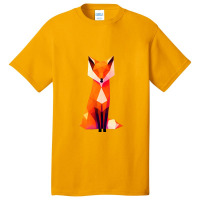 Fox Posing Basic T-shirt | Artistshot