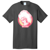 Divine Retro Fan Art Design Basic T-shirt | Artistshot