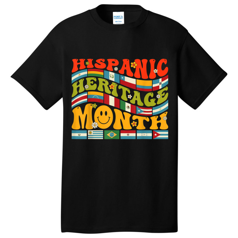 Hispanic Heritage Month Basic T-shirt by JENNYKISS | Artistshot