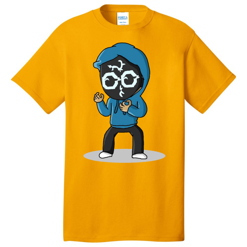 Cool Mask Boy Basic T-shirt by cm-arts | Artistshot